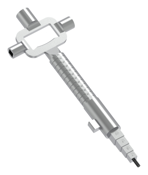Multi-Schluessel Druckguss vernickelt 0-18 kg fuer Schliesssysteme-88.118091