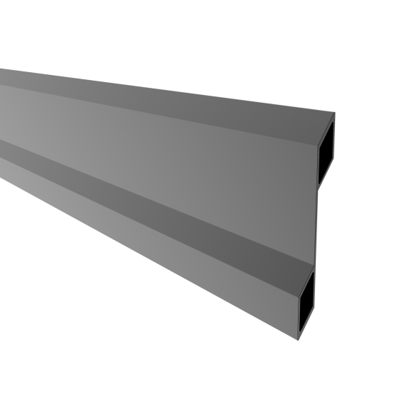 Zaunjalousie Aluminium 20x120 mm 3000 mm Anthrazit RAL7016-89.FGL2S20X1203000R7016