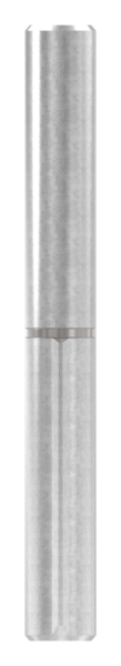 Anschweissband Edelstahl V2A L = 140 mm- Ø 16 mm- Bolzen Ø 9 mm mit festem Stift-88-1156510-240.140