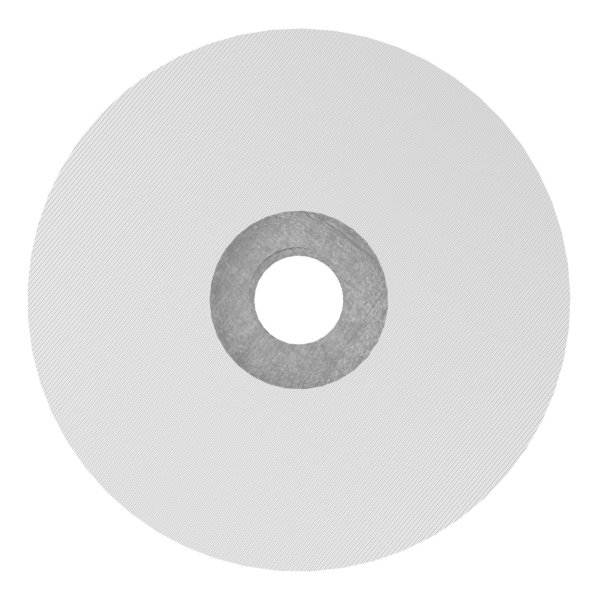 Glaspunkthalter Unterteil Edelstahl V2A Ø 52 x 10 mm M10 geschliffen Korn 240-88-1160195-240-10.M10