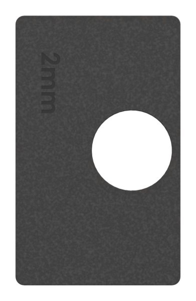 1 Paar Gummis zu Glasklemme 45x45x26 mm AbZ fuer 2 mm Blech-10-3003.0ABZ