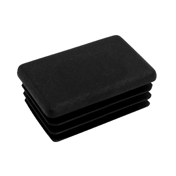 Pfostendeckel Kunststoff rechteckig 40x30 mm schwarz-89-11E225840X30-A.4