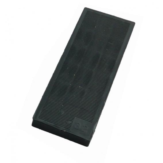 Verglasungsklotz Kunststoff 22 x 6 x 100 mm schwarz-89-11GSPVCG3535NB-A.4