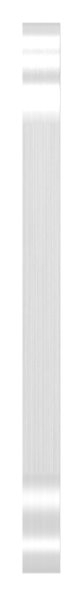 Kurzschild blind- Abmessung- 32 x 87 x 6mm- V2A-88-1115115.240