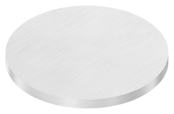 Ronde - Masse- Ø 120x8 mm - mit Laengsschliff - V2A-11-2243-8.4
