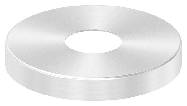 Abdeckrosette Ø 105x15 mm fuer Rundrohr Ø 33-7 mm V2A-11-2450.4