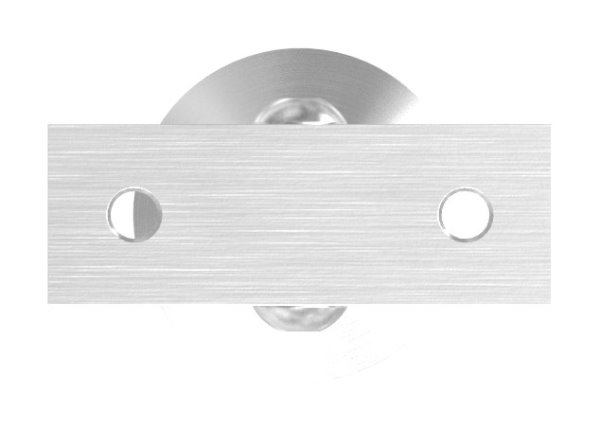 Rohrabschlussstopfen V2A Ø 42-4 mm fuer LED Handlauf mit Stift-88-1160490.240