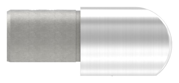 Verlaufsecke 90° - horizontal - fuer Nutrohr Ø 42-4 mm - V4A-12-2318.1