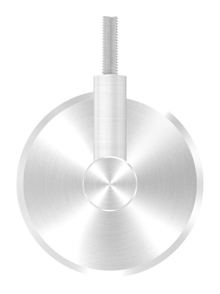 Handlaufhalter mit Ronde 68x5 mm und Halteplatte fuer Ø 42-4 mm V2A-11-2034.4