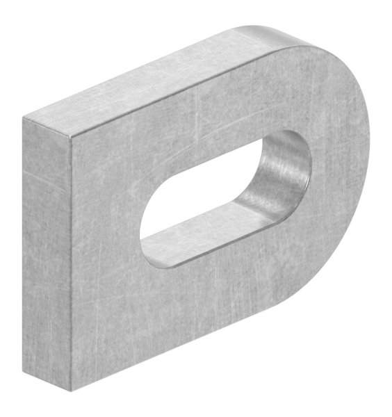 Anschweisslasche Stahl roh 30 x 20 x 5 mm mit Langloch 17 x 7 mm-88-1154117.ST