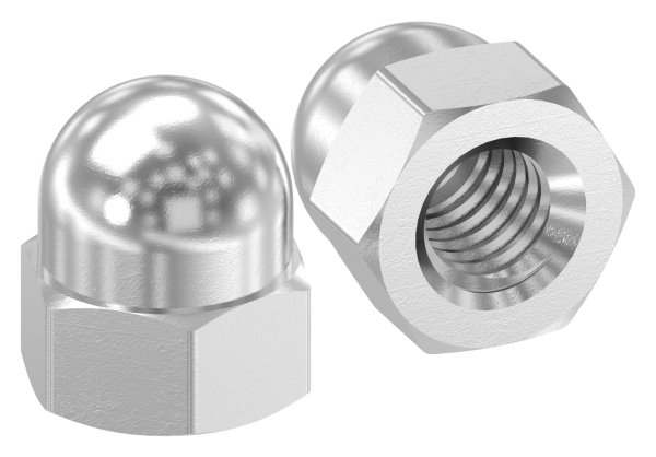 Hutmutter - Gewinde M6 - DIN 1587- A2 - V2A-11-2872.4