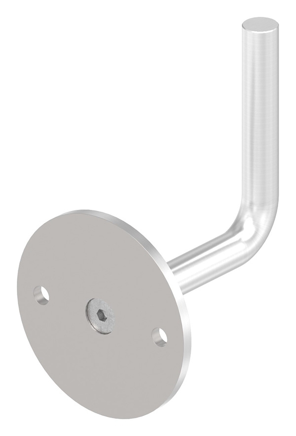 Handlaufhalter Ronde 70 x 4 mm mit Buegel 12 mm V2A-11-2010.4