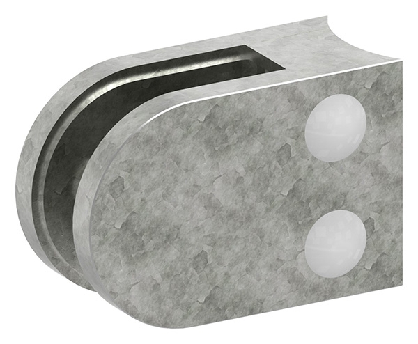 Glasklemme 63x45x28 mm AbZ fuer Anschluss Ø 48-3 mm Zink-10-2248ABZ.3