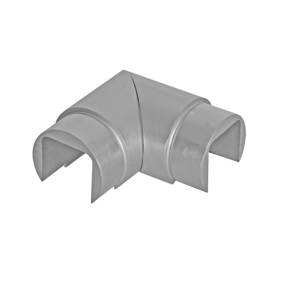 Handlaufhalterung Aluminium D42-4x1-5 Satin-ELOX fuer Glas-89-11AL6313042SE-A.4