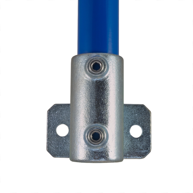 Rohrverbinder - Schwerlast-Wandhalterung - 245D48 - 48-3 mm - 1 1-2- - Feuerverzinkt u. Elektrogalvanisiert-245D48