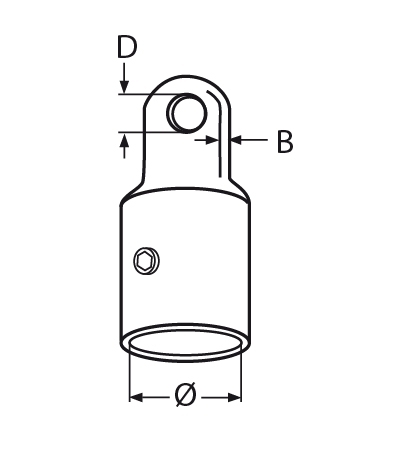 Rohrendkappe V4A- Verkauf in VPE-66-64-411.8310