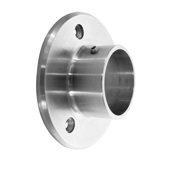 Wandanker Masse- Ø 85 mm fuer Rundrohr- Ø 33-7 mm - V2A-11-3020-A.4