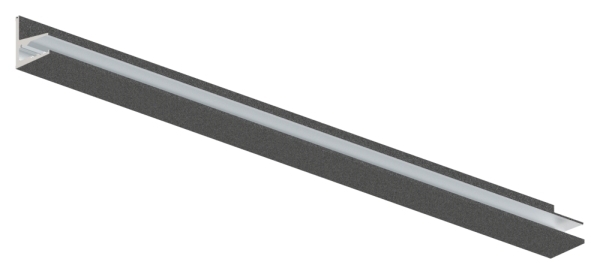 Vordachprofil eleganza canopy- L- 1405mm- DB703-88-11VDE-1400.DB703