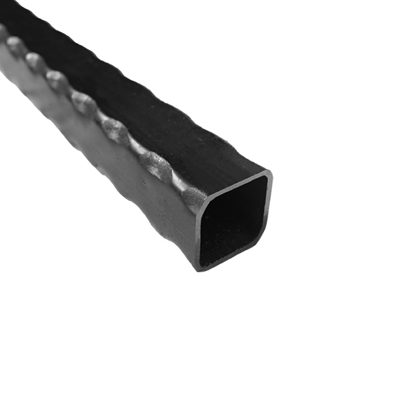 Struktur-Quadratrohr Stahl roh 60 x 60 x 2-5 mm L = 3000 mm dekoriert-89-11P20160X60X253M-A.4
