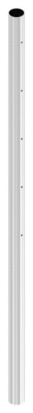 Edelstahlpfosten V2A Ø 42-4 x 2-0 mm H 1190 mm mit 5x M6 Gewinde-88-1151115.240