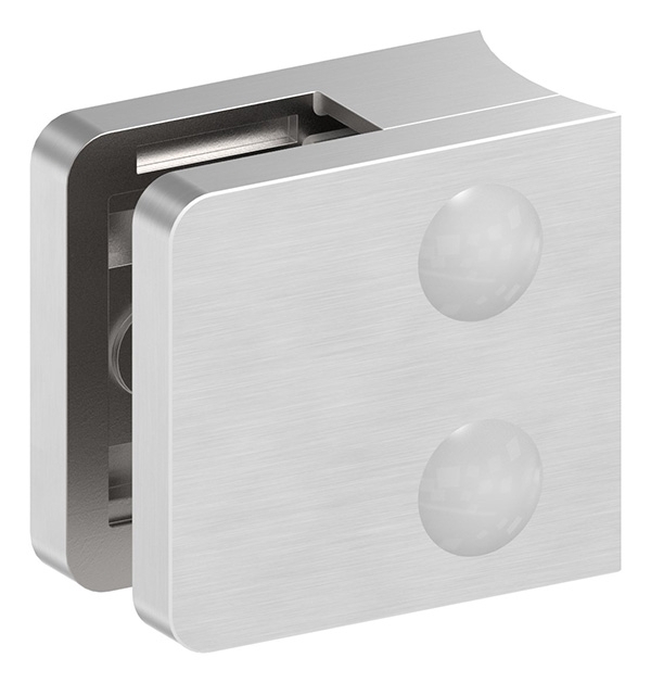 Glasklemme 45x45x26 mm AbZ fuer Anschluss Ø 60-3 mm V4A-10-3060.1ABZ