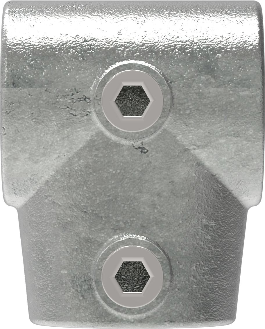 Rohrverbinder - T-Stueck kurz verstellbar 0-11° - 153B34 - 33-7 mm - 1- - Feuerverzinkt u. Elektrogalvanisiert-153B34