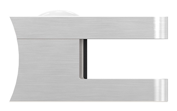 Glasklemme 45x45x26 mm AbZ fuer Anschluss Ø 60-3 mm V4A-10-3060.1ABZ
