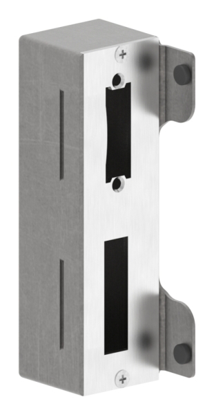 Gegenkasten Stahl roh fuer 50mm Schlosskasten zum Anschweissen- V2A Schliessblech-88-1159300-ST.50