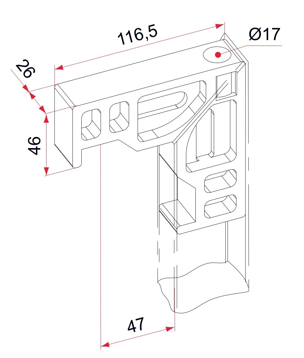 Eckverbinder Aluminium 46x26 mm fuer Profil 50x30 90° unsichtbar-89-11ALZL46X2690N-A.4