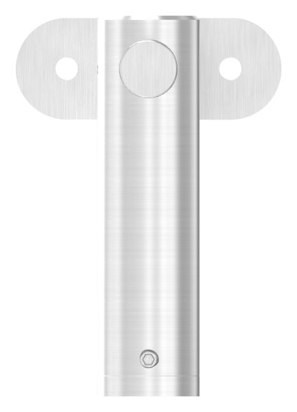 Handlaufhalter V2A Wandabstand 80 mm Gelenk flach fuer Rohr-11-2057.4