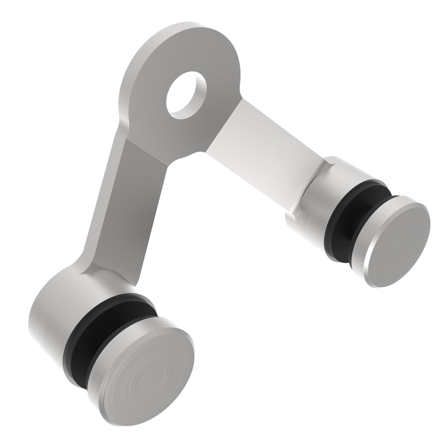 Punkthalter 2-armig 90 Edelstahl V2A fuer Glas 6-00-12-76 mm roh-89-11GSZP102R9095-A.4