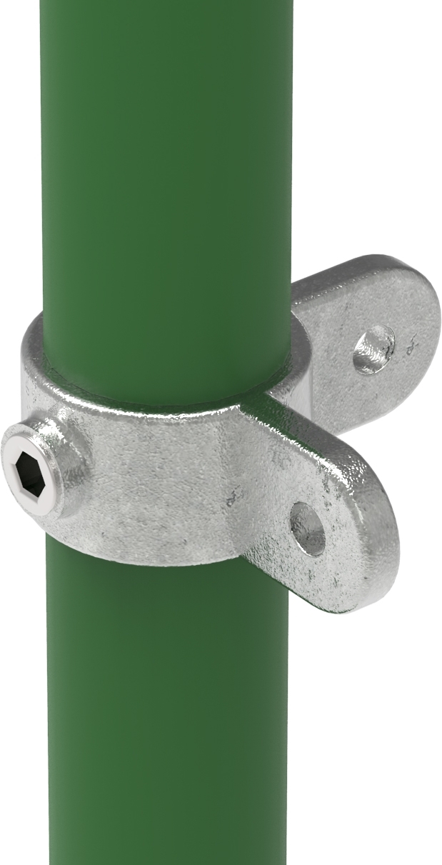 Rohrverbinder Gelenkstueck doppelt 90° Ø 48-3 mm -1 1-2- - Temperguss verzinkt - 168MD48-168MD48