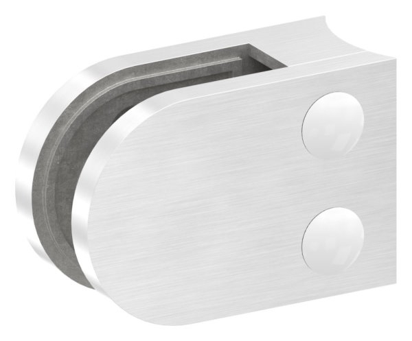 Glasklemme 63x45x28 mm AbZ fuer Anschluss Ø 48-3 mm V4A-10-2248ABZ.1