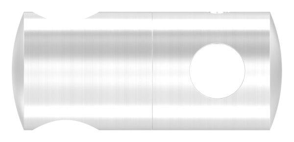 Querstabhalter V2A Edelstahl – Doppel fuer 2 Rundstaebe 12 mm und 10 mm inkl- Schrauben-11-1624.4