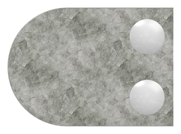 Glasklemme 63x45x28 mm AbZ fuer Anschluss flach Zink-10-2200ABZ.3