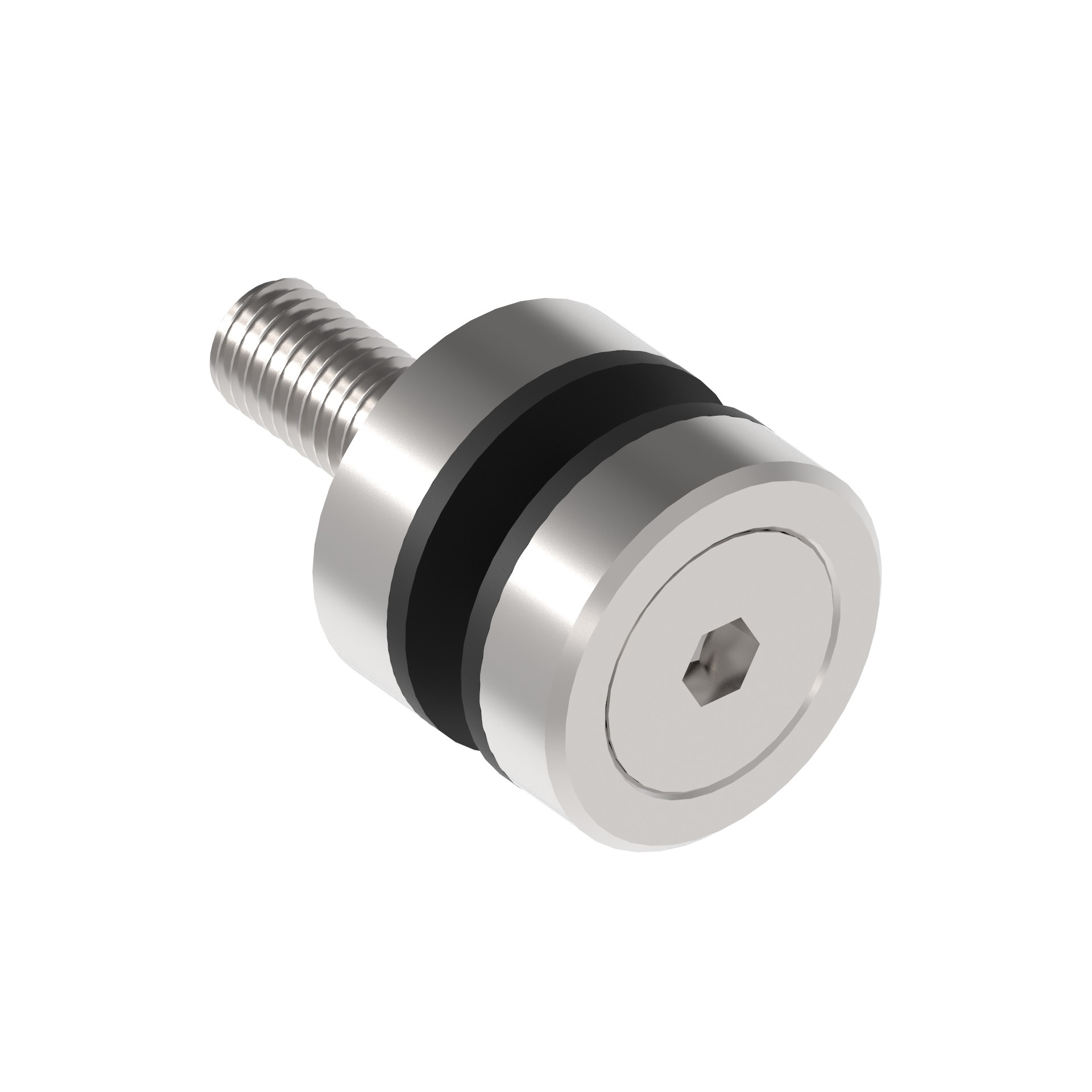 Punktglashalter Edelstahl AISI 316 fuer Glas 6-12-76 mm M10x50 geschliffen-89-11A140763000-A.4