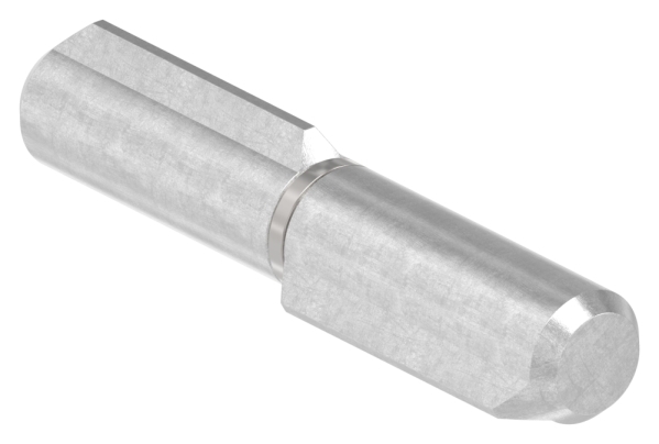 Anschweissband Edelstahl V2A L = 60 mm Aussen-Ø 10 mm Bolzen-Ø 6 mm mit festem Stift-88-1156510-240.60