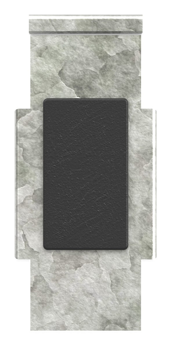 1 Sicherungsboden zu Glasklemme 45x45x26 mm AbZ Zink-10-3013.3ABZ