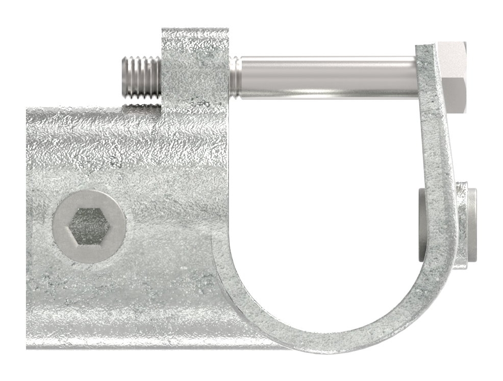 Rohrverbinder T-Stueck offen Ø 42-4 mm -1 1-4- - Temperguss verzinkt - 135C42-135C42