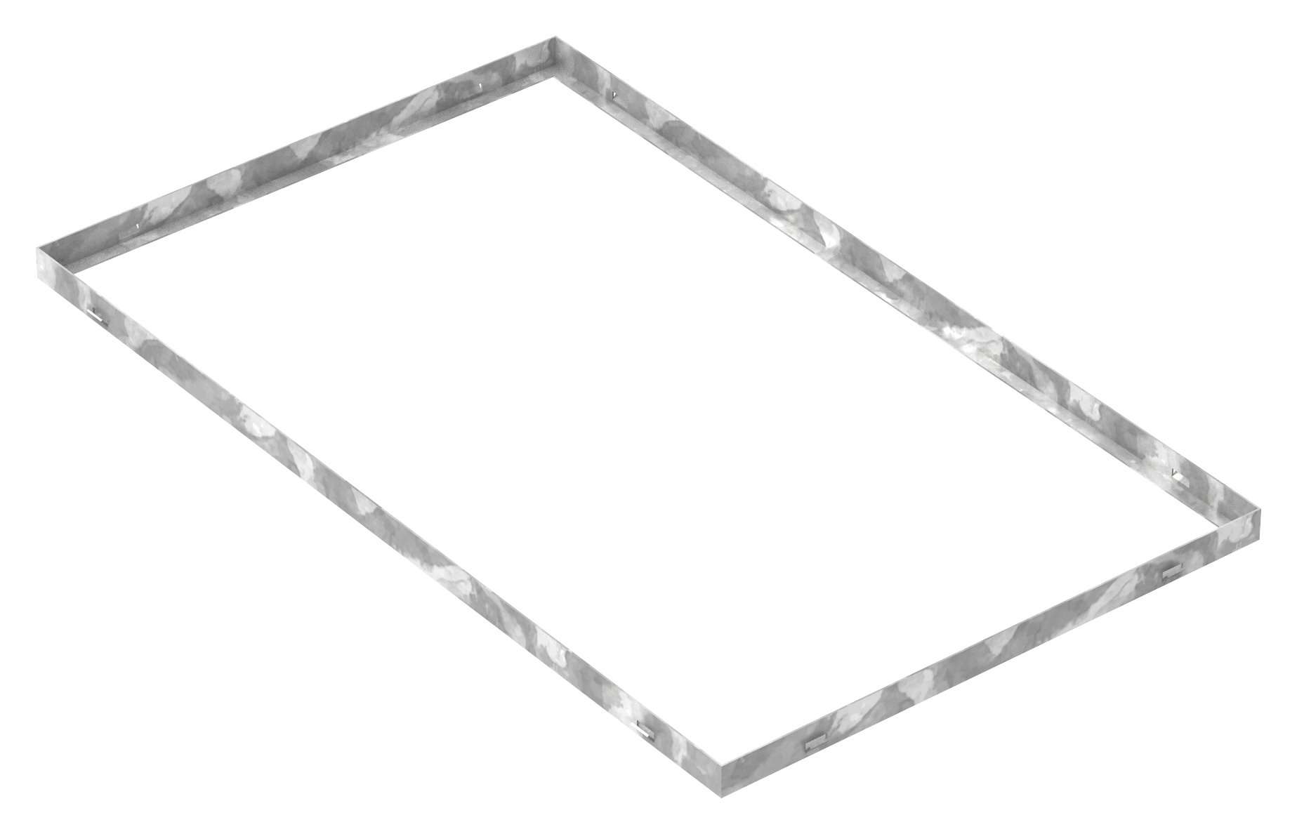 Zarge - Masse- 600x1000x32 mm - fuer Rosthoehe 30 mm - aus S235JR -St37-2- feuerverzinkt-23-6010030.7