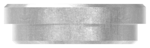 Stahlkappe flach fuer Rohr 42-4 x 2-5mm mit Bohrung 12-3mm-88-11164.4201