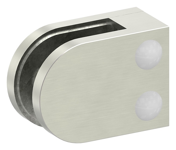 Glasklemme 63x45x28 mm AbZ fuer Anschluss flach Edelstahleffekt-10-2200ABZ.2