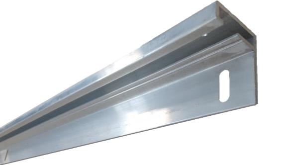 Montagekonsole fr Nylon-Zahnstange Aluminium roh L = 3000 mm-89-11H01PVCALK-A.4