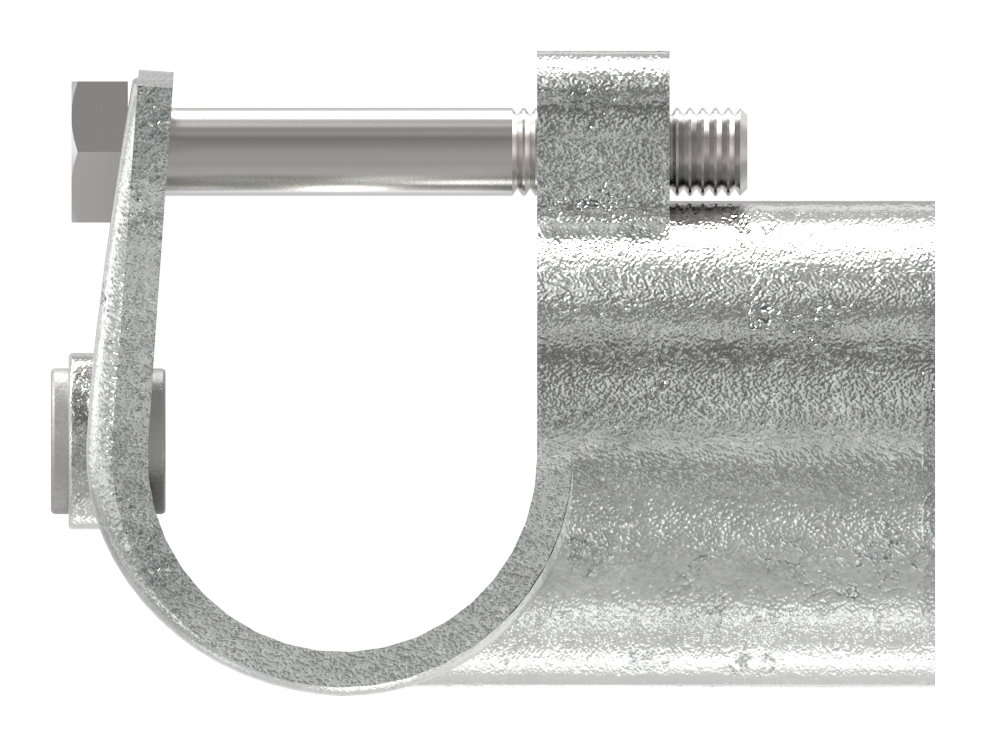 Rohrverbinder T-Stueck offen Ø 42-4 mm -1 1-4- - Temperguss verzinkt - 135C42-135C42