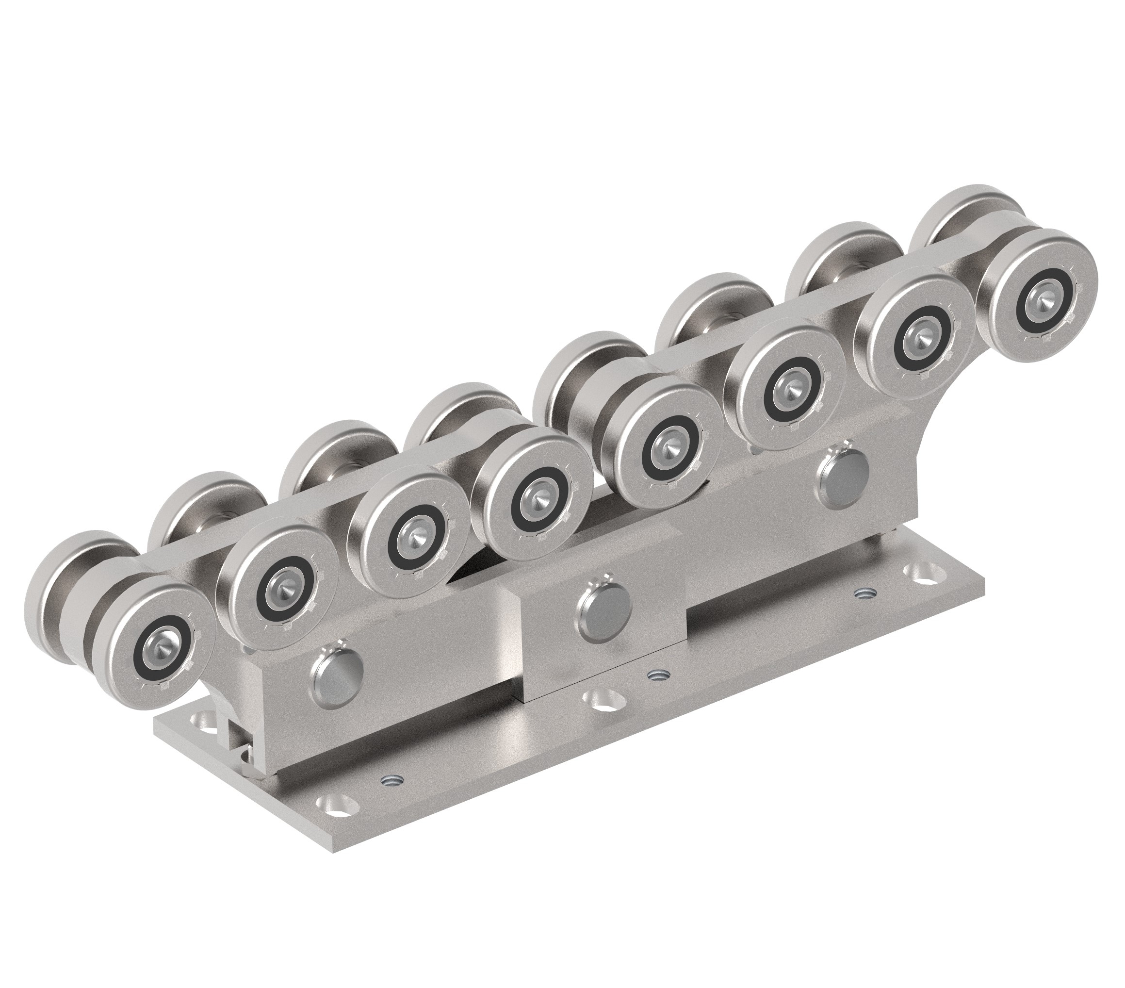 Doppel-Rollenbock 16-raedrig Stahl verzinkt fuer Laufprofil 94x85 mm-89-11H34B894X85HEAVY-A.4