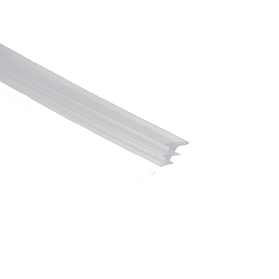 Gummidichtung Gummi fuer Glas 12 mm L=3000 mm fuer Glasprofil 21x27 mm-89-11GSPVCZP212712NT-A.4