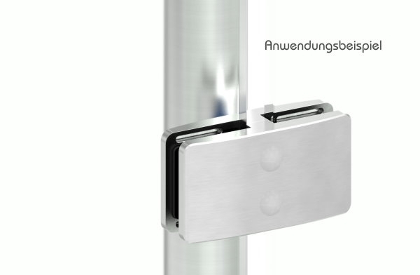 Sichtschutz Mittelglasklemme Mod- 26- in V4A-88-1126-MK.V4A