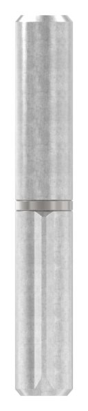 Anschweissband Edelstahl V2A L 80 mm Ø 12 mm Bolzen Ø 7 mm festem Stift geschliffen Korn 240-88-1156510-240.80