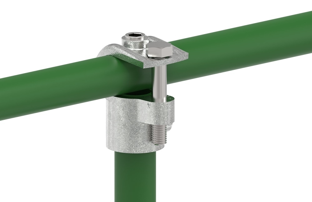 Rohrverbinder T-Stueck offen Ø 42-4 mm -1 1-4- - Temperguss verzinkt - 135C42-135C42