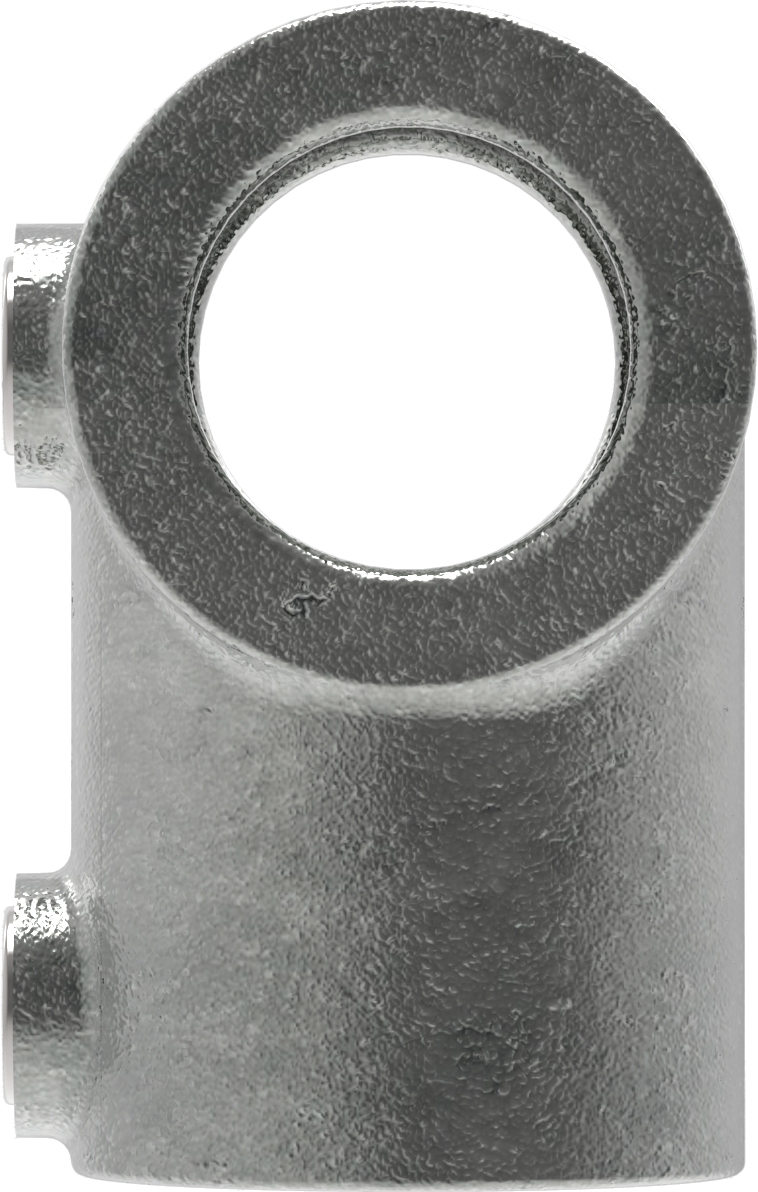 Rohrverbinder T-Stueck kurz Ø 42-4 mm -1 1-4- - 48-3 mm -1 1-2- - Temperguss verzinkt - 101C42-D48-101C42-D48